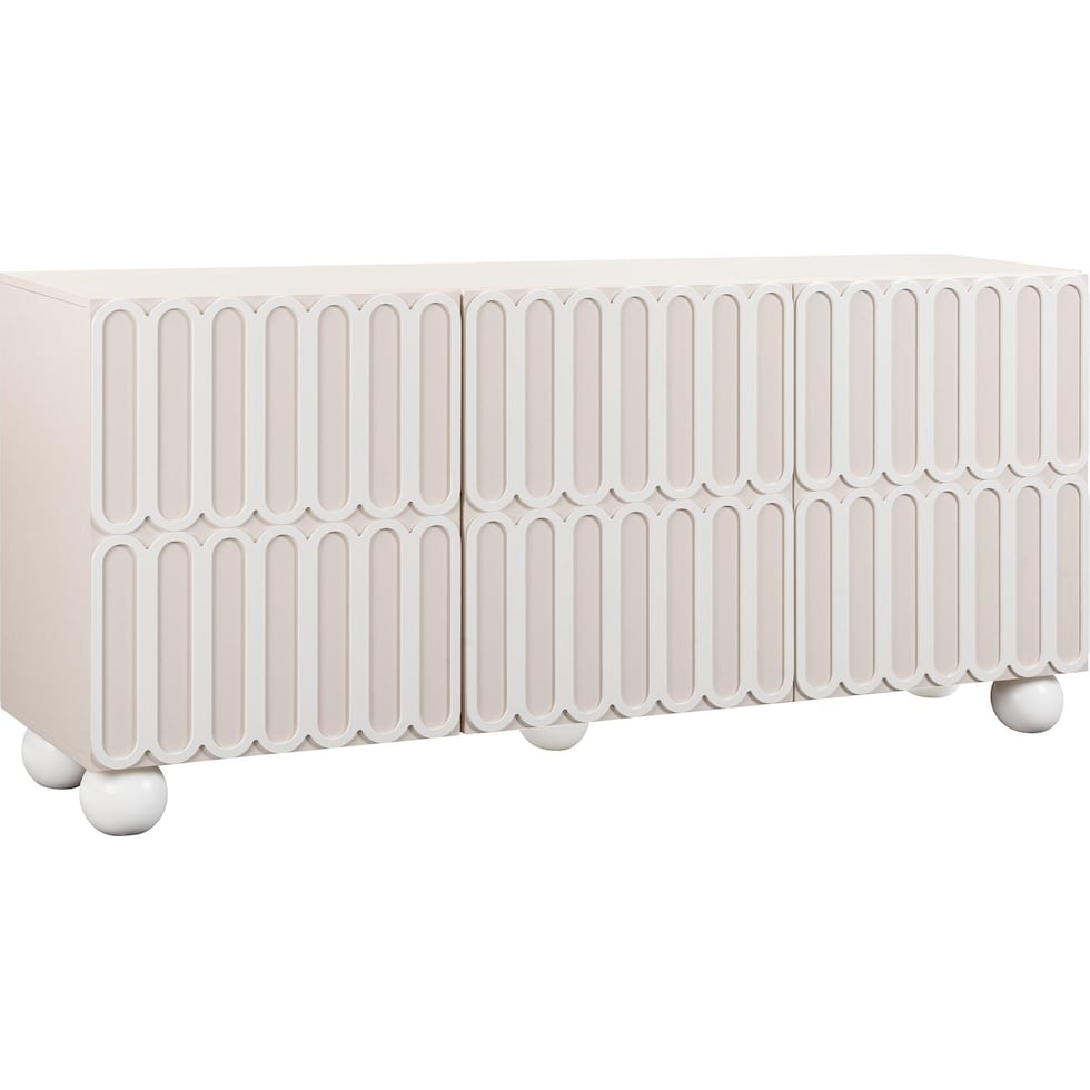 allora taupe buffet   