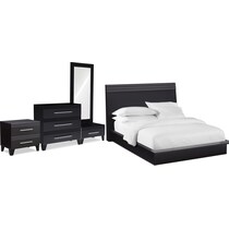 allori black  pc queen bedroom   