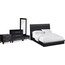 Allori 6-Piece Panel Bedroom Set with Nightstand, Chest and Dressing ...