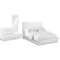 allori white  pc king bedroom   