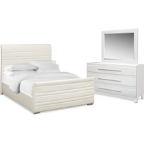 allori white  pc queen bedroom   