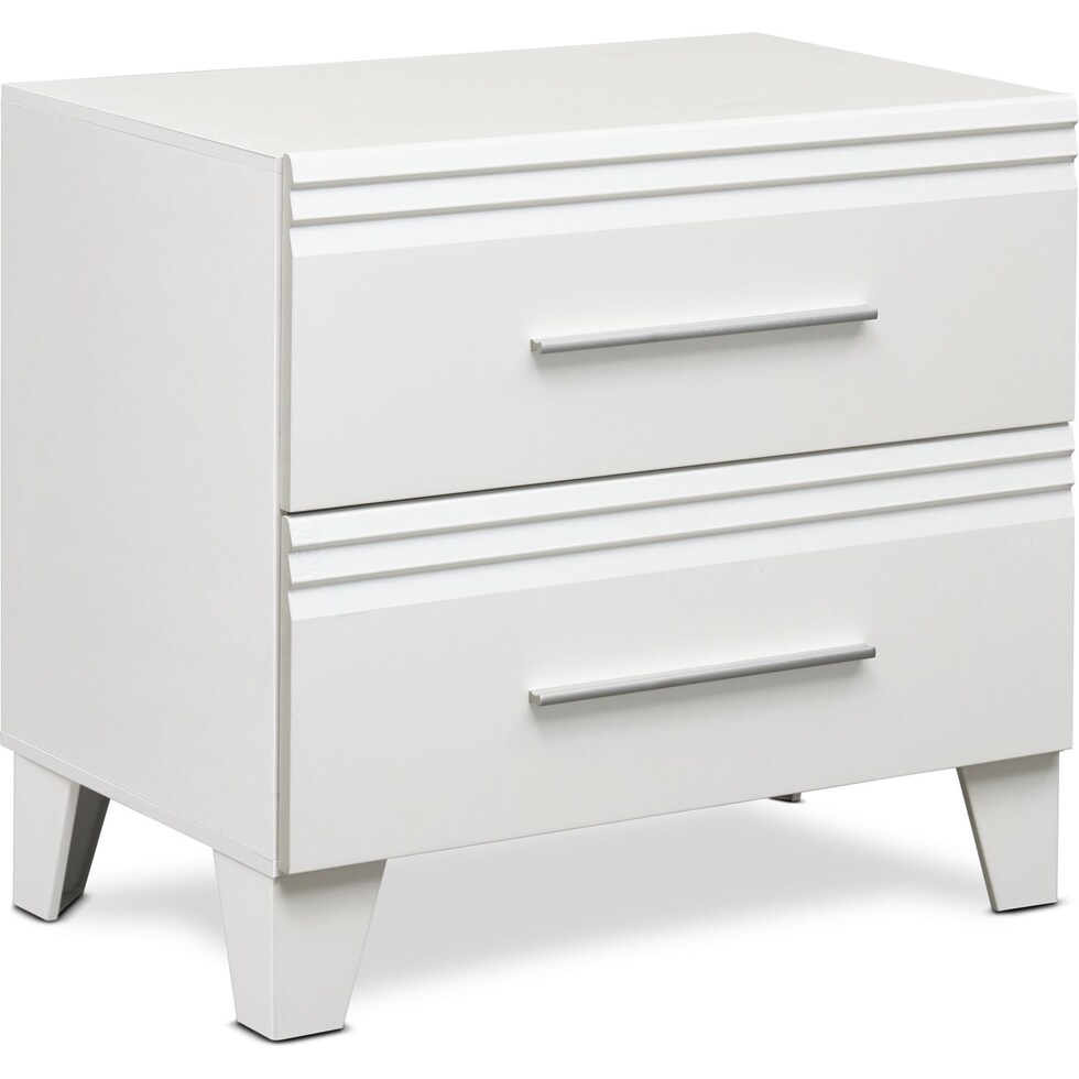 allori white nightstand   