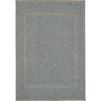 almeria blue outdoor area rug   