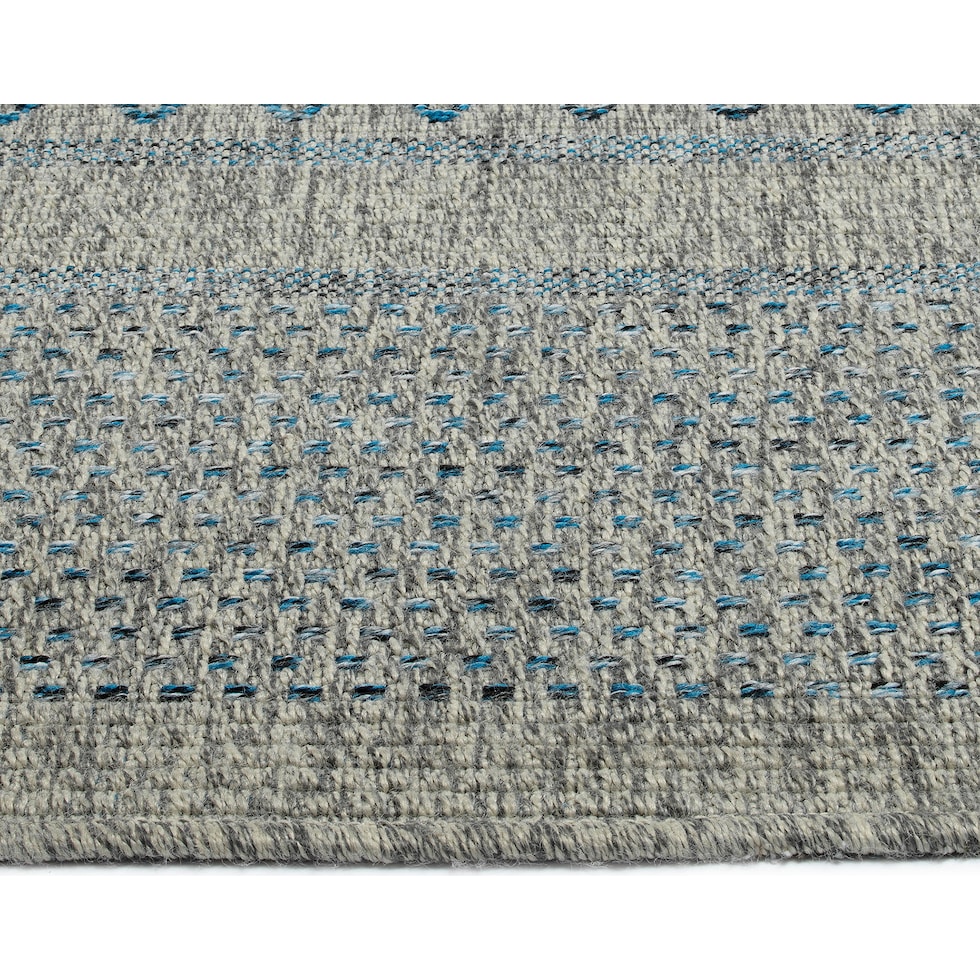 almeria blue outdoor area rug   