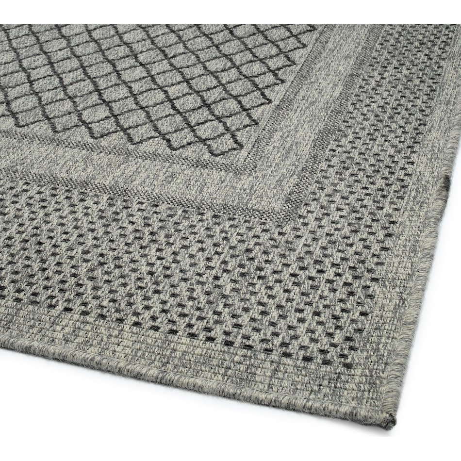 almeria gray outdoor area rug   