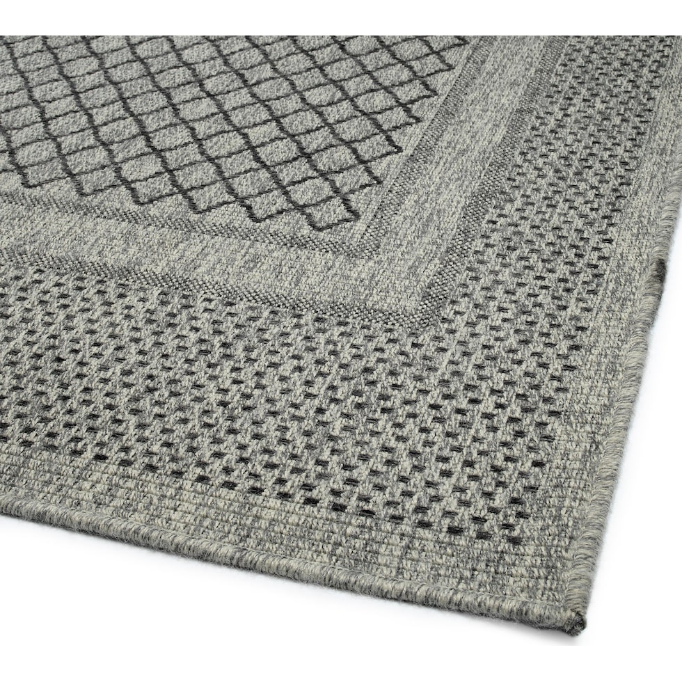 almeria gray outdoor area rug   