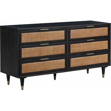 Almos 6-Drawer Dresser