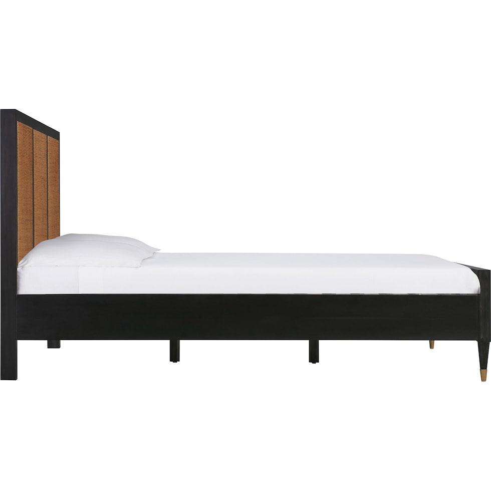 almos black king bed   