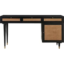 almos black natural desk   