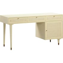 almos white desk   