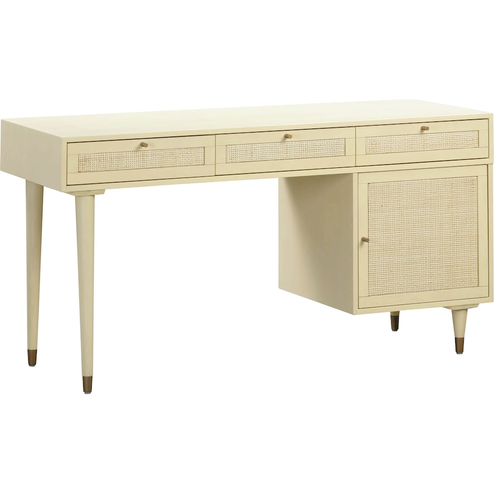 almos white desk   