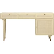 almos white desk   