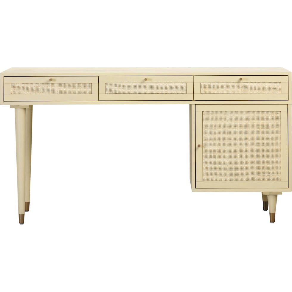 almos white desk   