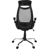 alta black desk chair   