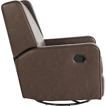 altari dark brown recliner   