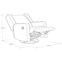 altari light brown recliner   