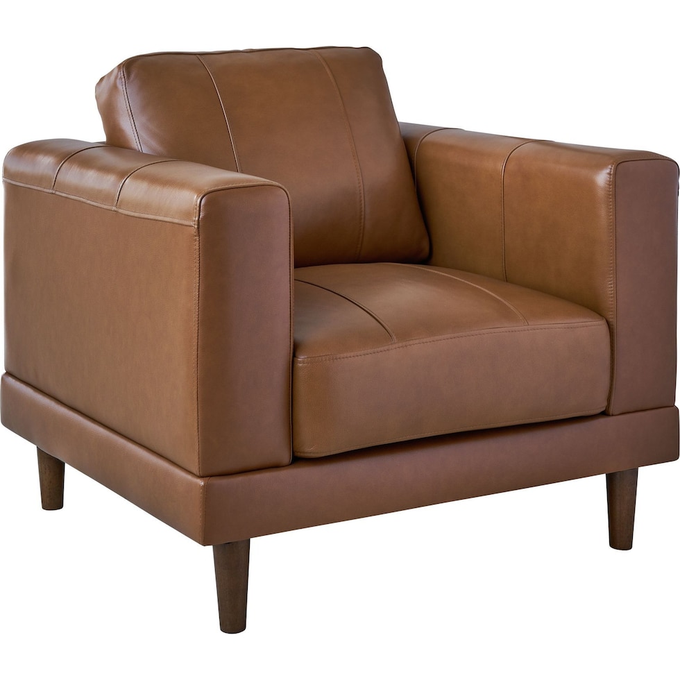 althea light brown accent chair   