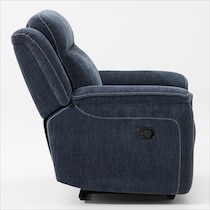 alto blue recliner   
