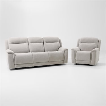 Alto Manual Reclining Sofa and Recliner