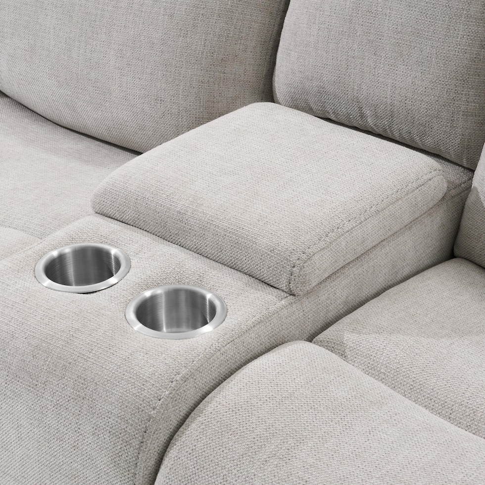 alto gray loveseat   