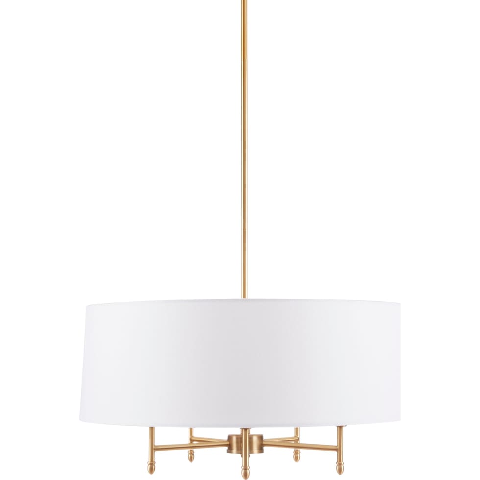 alturas white and gold chandelier   