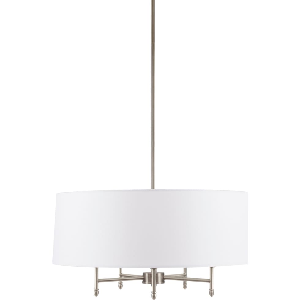 alturas white silver chandelier   