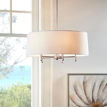 alturas white silver chandelier   