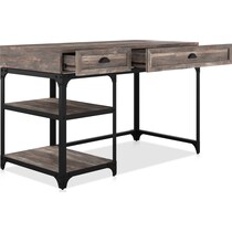 aluma light brown desk   