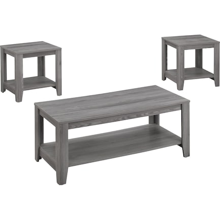 Alvin Coffee Table and 2 End Tables