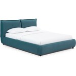 alyse blue queen bed   