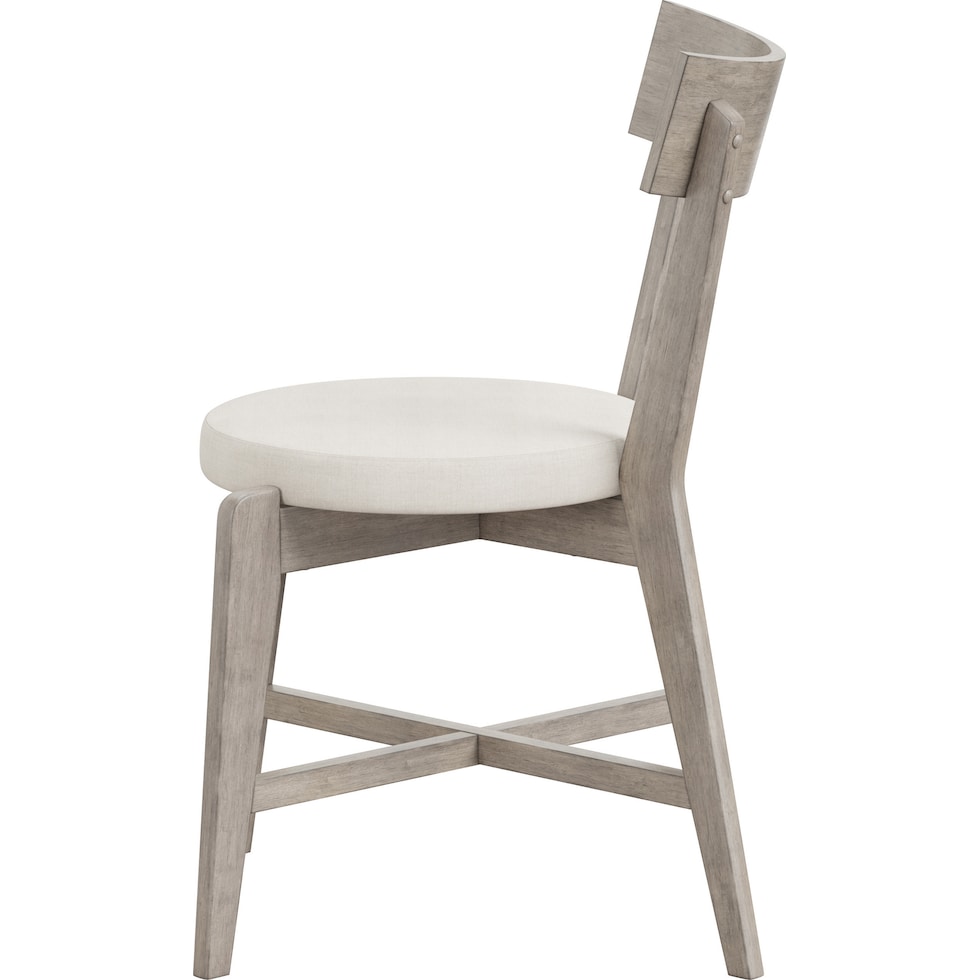 amanda gray dining chair   