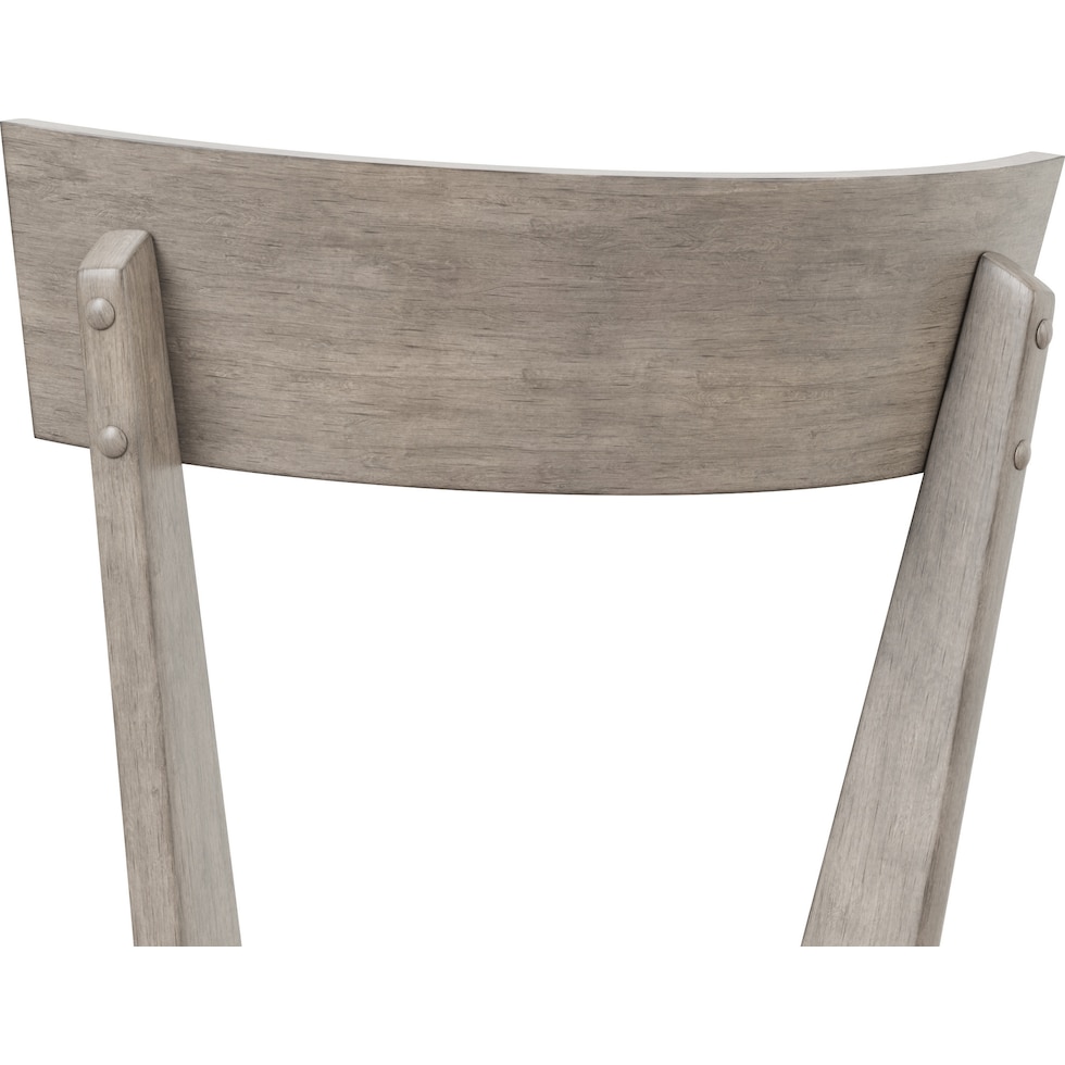 amanda gray dining chair   