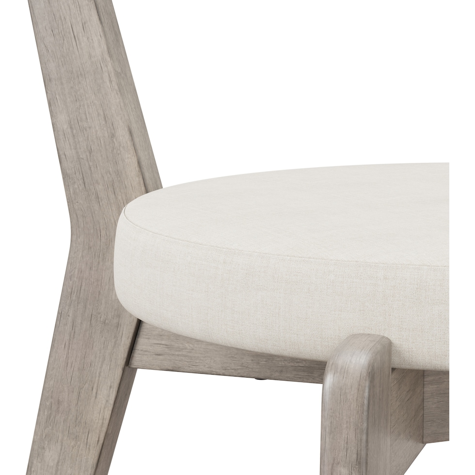 amanda gray dining chair   