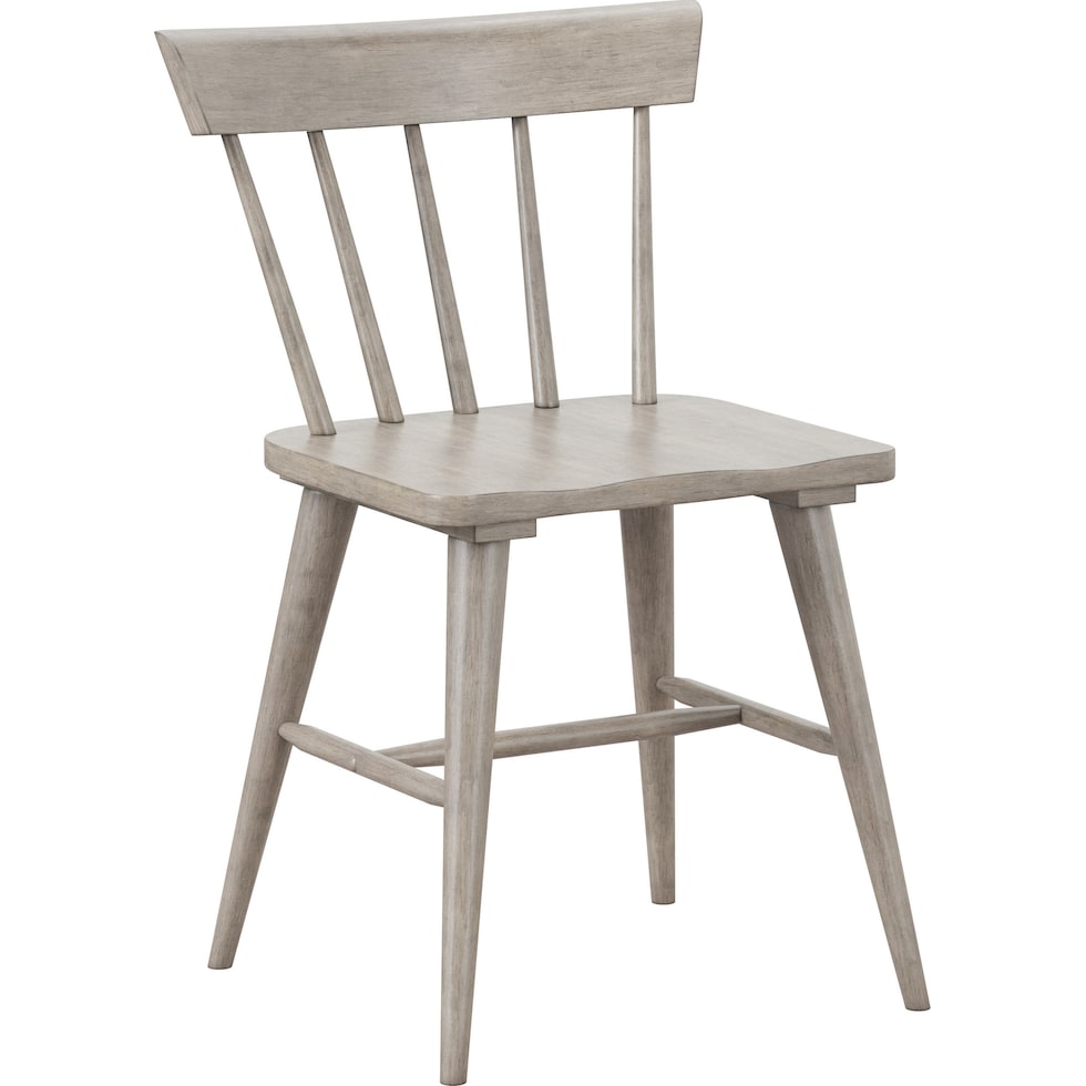 amanda gray dining chair   