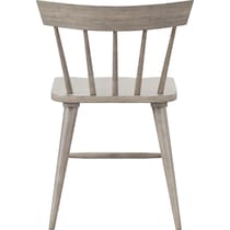 amanda gray dining chair   