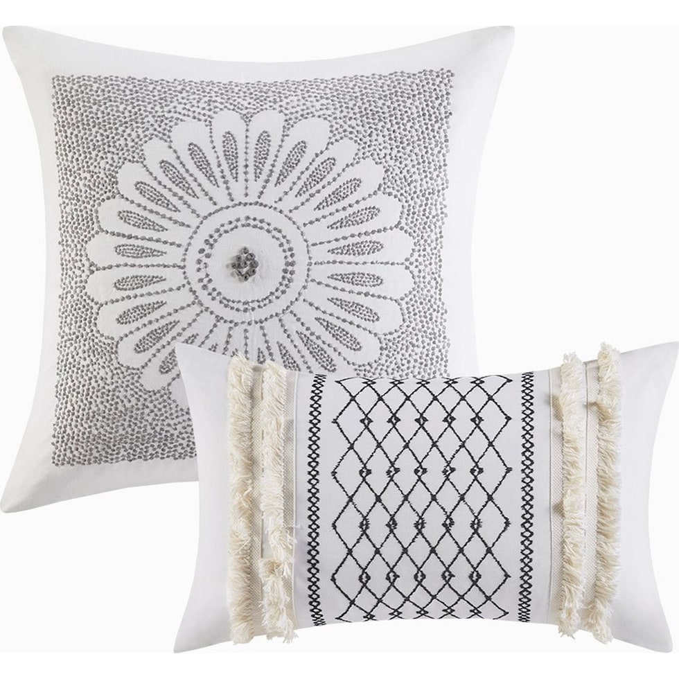 amari blue white full queen bedding set   
