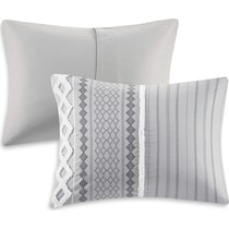 amari gray full queen bedding set   