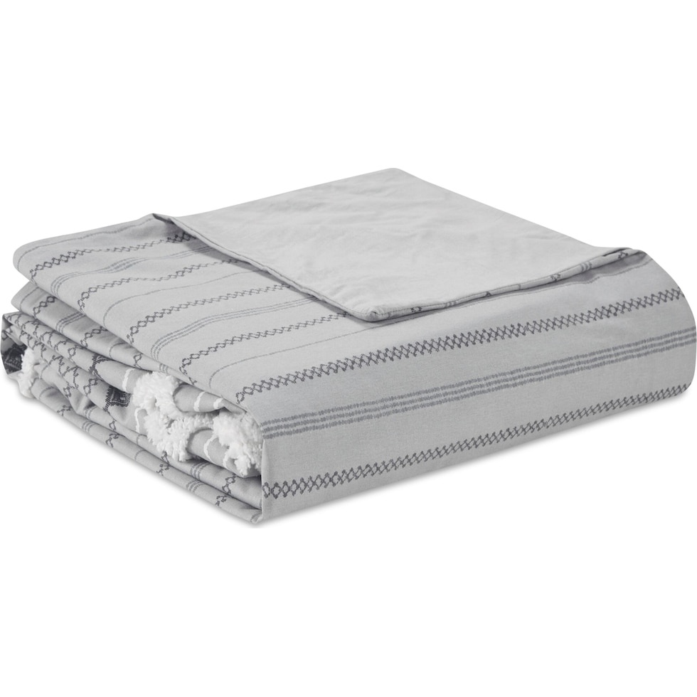 amari gray full queen bedding set   