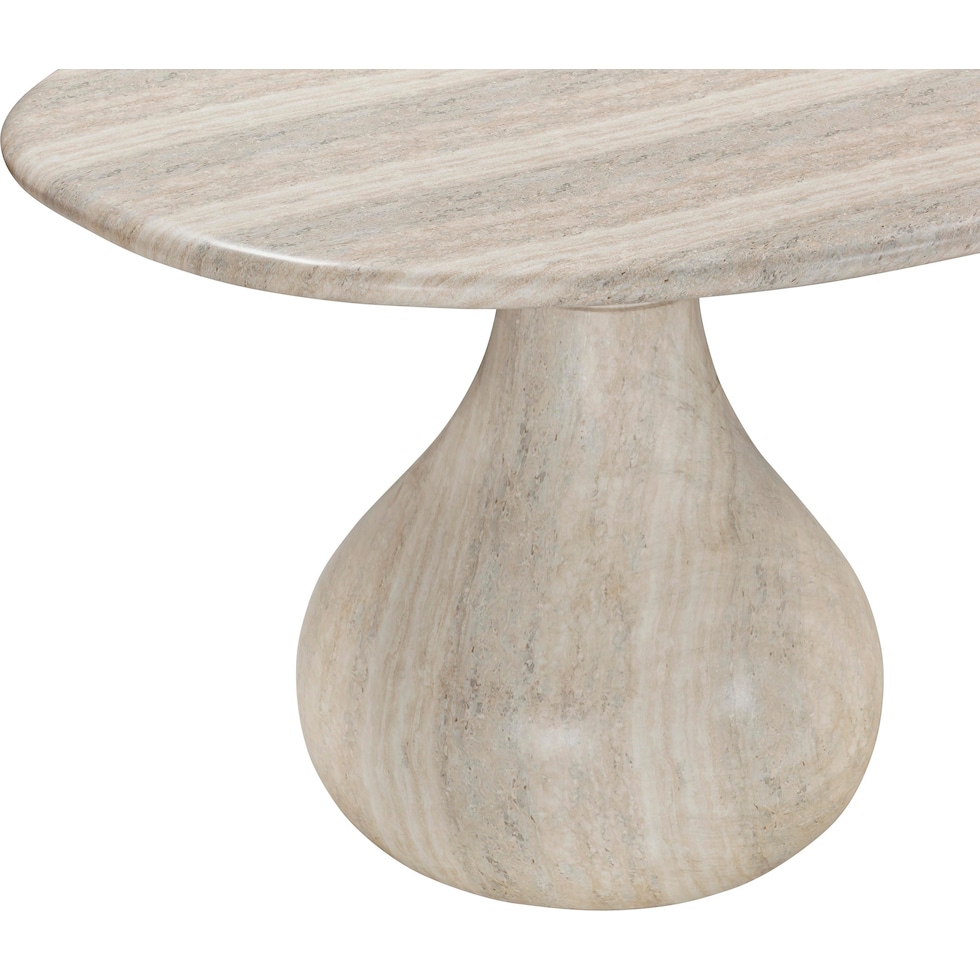 amarillo neutral dining table   