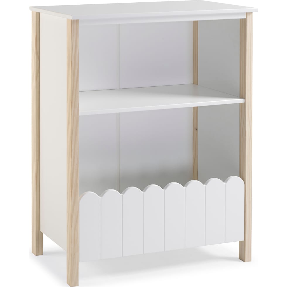 amaya white bookcase   