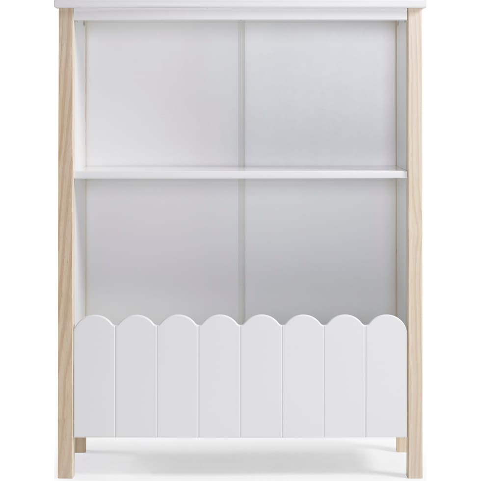 amaya white bookcase   