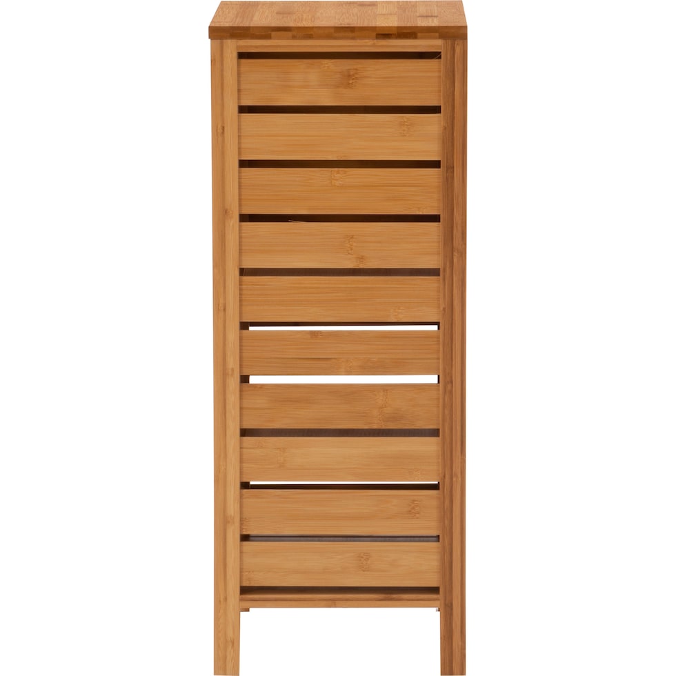 ambel light brown accent cabinet   