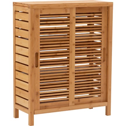 Ambel Two Door Cabinet - Natural