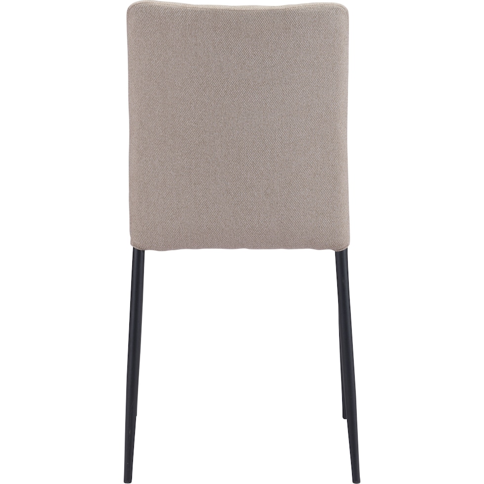 amber white dining chair   