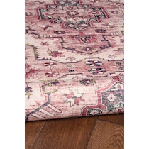 ambrose red area rug  x    