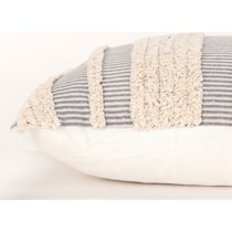 amelia gray accent pillow   