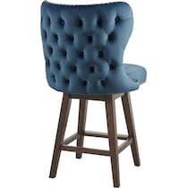 amenadiel blue counter height stool   