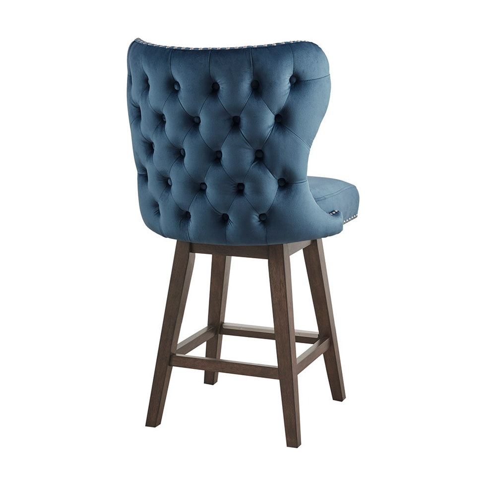 amenadiel blue counter height stool   