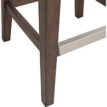 amenadiel blue counter height stool   