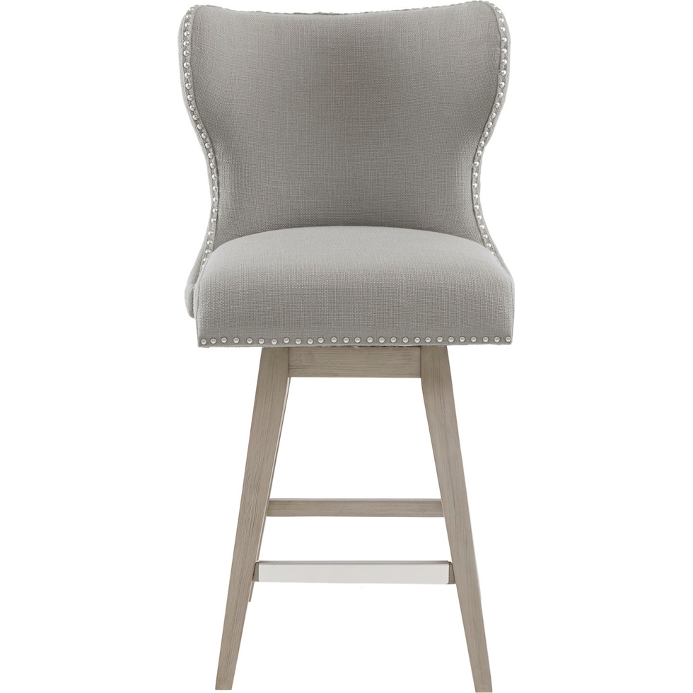 amenadiel gray counter height stool   